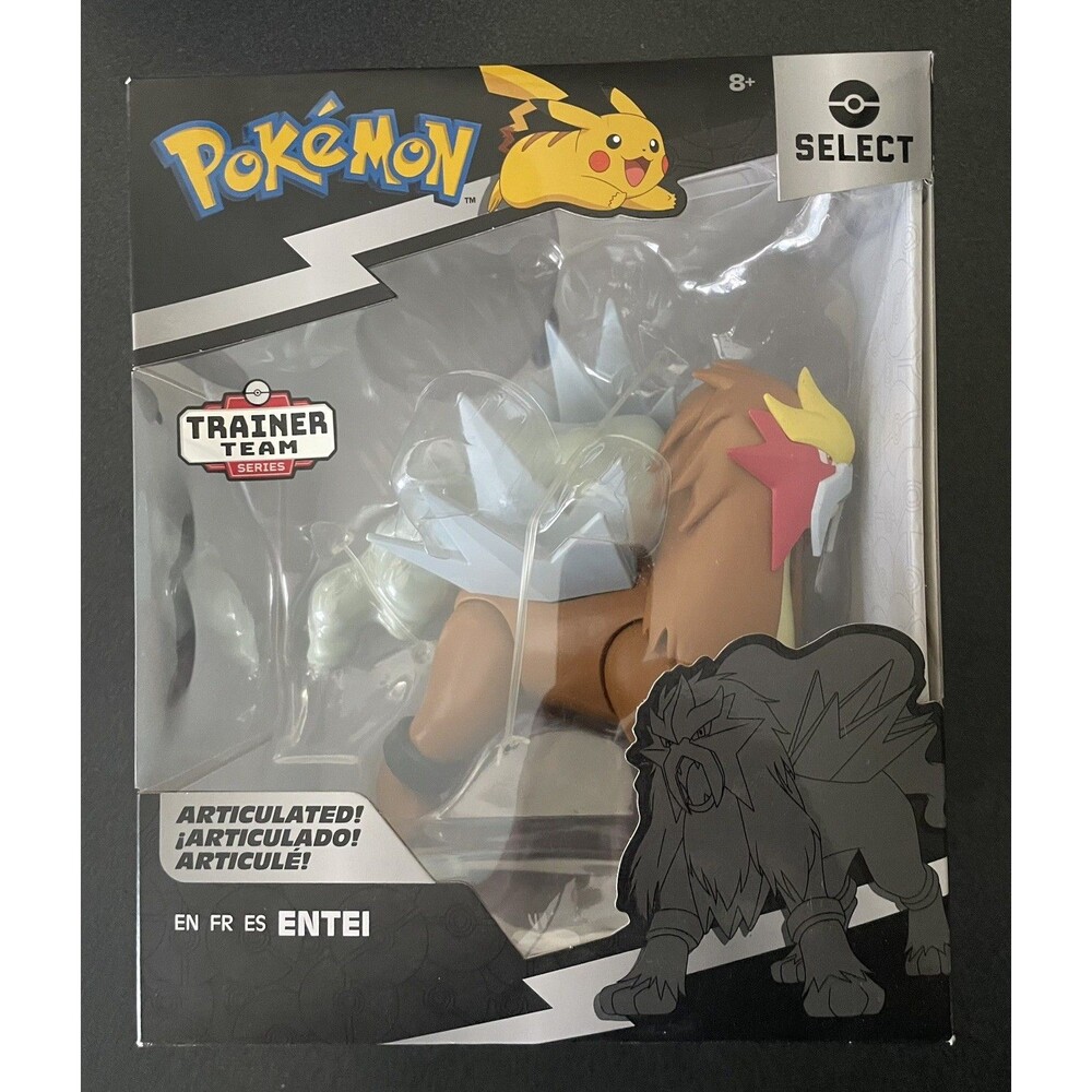 Pokemon Select Trainer Team Series 7 Entei 6” Action Figure Target Exclusive
